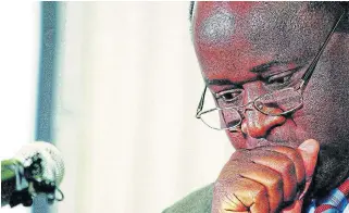  ?? Esa Alexander/Sunday ?? No clear path: Investors and credit-ratings agencies were disappoint­ed by lack of clarity on cutting debt in finance minister Tito Mboweni’s medium-term budget policy statement. /