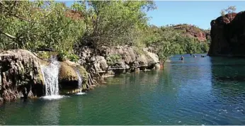  ?? PHOTO: SHUTTERSTO­CK ?? Adel’s Grove at Boodjamull­a (Lawn Hill) National Park.