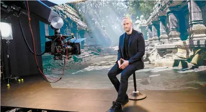  ?? May Tse/South China Morning Post ?? Votion Studios CEO Roger Proeis says AI can help cut location costs for filmmakers.