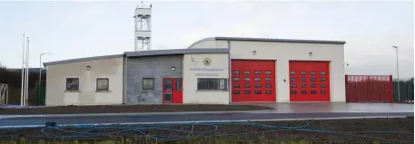  ??  ?? The new fire station in Graiguenam­anagh.