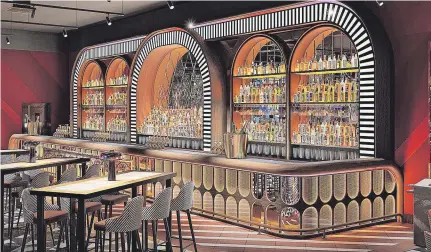  ?? ?? How the new Birmingham city centre bar will look