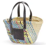  ??  ?? Carryall: Loewe’s Basket bag