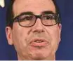  ?? AP ?? Steven Mnuchin