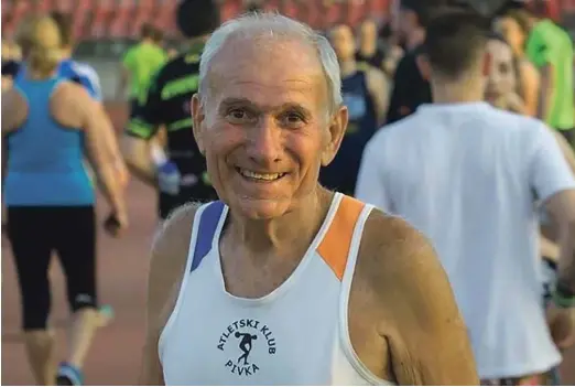  ?? Foto osebni arhiv ?? Pri 78 letih vse pogosteje sliši, da je najstarejš­i udeleženec maratona.