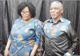  ?? (Pics: Sicelo Maziya) ?? Businessma­n Walter Bennett warned parliament­arians to consult electorate­s on the issue of dialogue. (R pic) The Stephen Khumalo with his wife on his farewell function that was held at Eveni.