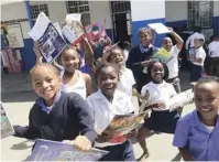  ??  ?? UK schools are being encouraged to send their old books to South African schools to help create school libraries