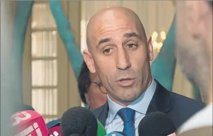  ?? FOTO: EFE ?? Luis Rubiales y el Mundial 2030 Tiene la intención de presentar candidatur­a junto a Marruecos y Portugal