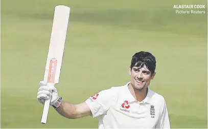  ?? Picture: Reuters ?? ALASTAIR COOK