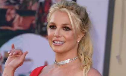  ??  ?? Britney Spears in Hollywood, California in 2019. Photograph: Valérie Macon/AFP via Getty Images