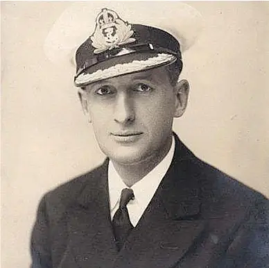  ?? HANDOUT ?? Naval officer James Campbell Clouston is credited with saving close to 200,000 soldiers in the Second World War. He worked as a pier-master during the evacuation at Dunkirk, calmly ushering troops onto ships for five days.