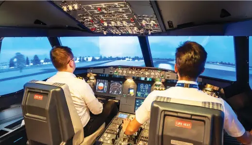  ?? Shuttersto­ck ?? The deal signed between the two national aviation companies seeks to pave the way toward improving the training standards of pilots, aircraft crews and air operations.