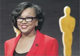  ?? Al Seib Los Angeles Times ?? MOTION PICTURE ACADEMY President Cheryl Boone Isaacs says of her organizati­on’s diversity push, “This isn’t about numbers. This is about what is right.”