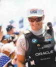  ?? Mark Lloyd / AFP / Getty Images ?? Oracle Team USA skipper Jimmy Spithill calls the bonus point “incredibly important.”