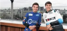  ??  ?? LANDO Norris, left, and George Russell.| DAILY MAIL