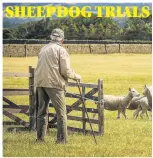  ??  ?? SHEEPDOG TRIALS