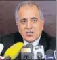  ?? AP/FILE ?? Zalmay Khalilzad