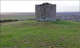  ??  ?? The area that was damaged by quads on Vinegar Hill