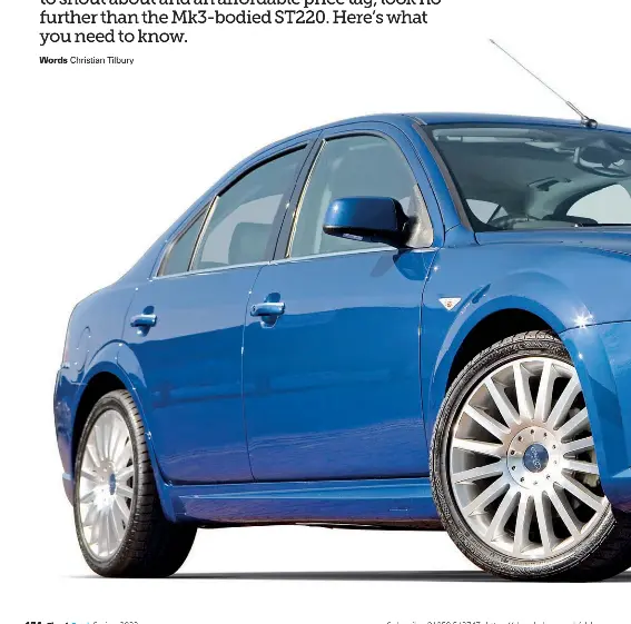 BUYING GUIDE: Mondeo ST220 - PressReader