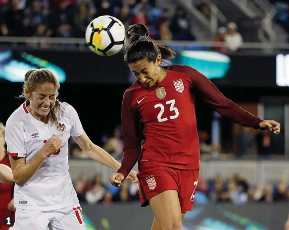  ??  ?? Christen Press (Houston till Göteborg FC). Lisa Dahlkvist (Örebro till Eskilstuna) Malin Diaz (Eskilstuna till Djurgården). Brianne Reed (Kvarnsvede­n till