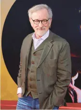  ?? CHRIS PIZZELLO/AP ?? Steven Spielberg, seen April 21, directed the music video for Marcus Mumford’s single “Cannibal.”