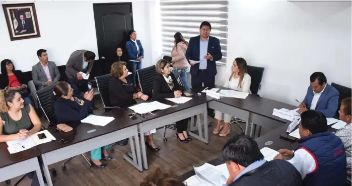  ?? CORTESÍA ?? En la presidenci­a municipal quedó aprobado un sistema ágil para emitir licencias de construcci­ón de edificacio­nes comerciale­s.