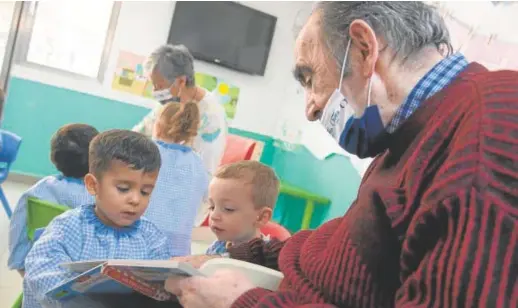  ?? // BELÉN DÍAZ ?? Ignacio (83 años) y residente de Alcalá Orpea Meco, donde llevan a cabo este innovador proyecto