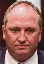  ??  ?? Barnaby Joyce