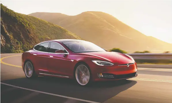  ?? TESLA ?? To improve range, Tesla made some adjustment­s to the 2020 Tesla Model S, including lighter seats and changes to the wheel aerodynami­cs.