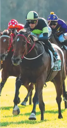  ?? Picture: Getty ?? Think About It wins at Gosford Racecourse.