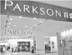 Divestment In Parkson Credit Likely To Reduce Direct Burden On Parkson Pressreader