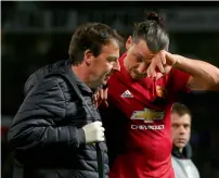  ?? — AP ?? Reports have suggested that, given his age, Zlatan Ibrahimovi­c may not play at the top level again.