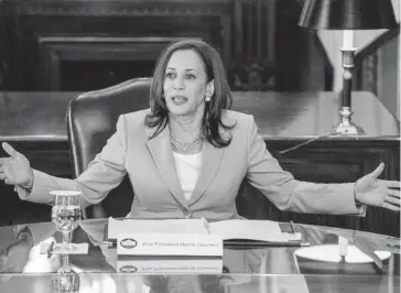  ?? FOTO: EFE ?? > Kamala Harris, vicepresid­enta de EUA.