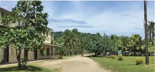  ??  ?? Rabi Island, home of the Banaban community in Fiji.