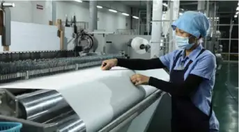  ?? Photo thanhcong.com.vn ?? A worker at a factory of Thành Công Textile Garment
Investment Trading.