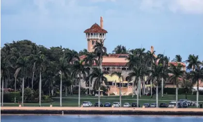 ?? Photograph: Giorgio Viera/AFP/Getty Images ?? Trump’s Mar-a-Lago club in Palm Beach, Florida.