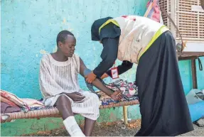  ?? PROVIDED BY MEDICAL TEAMS INTERNATIO­NAL ?? Marwa Ahmed Alrohima Mohammed, a Sudanese physician, works with Medical Teams Internatio­nal in Gedaref, Sudan.