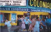  ?? PHILADELPH­IA INQUIRER FILE ?? The Colonial Theatre in Phoenixvil­le was featured in the 1958 movie “The Blob.”