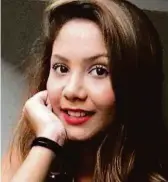  ??  ?? A estudante Vitória Gabrielly Guimarães Vaz, 12 anos, que desaparece­u no dia 8