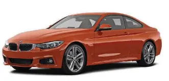  ?? METRO NEWS SERVICE PHOTOS ?? With a notably wider stance and longer wheelbase than its predecesso­r, the body of the 2018 BMW 4-series coupe has a low-slung silhouette with sporty, elongated lines. It sports the brand’s trademark short overhangs, a long hood and a set-back...