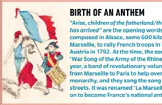 BIRTH OF AN ANTHEM - PressReader