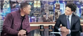  ?? |
Youtube ?? SMITH chats to Trevor Noah on The Daily Show.