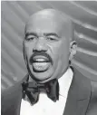  ??  ?? Steve Harvey knows how to read studio audiences and work them.