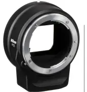  ??  ?? The Nikon FTZ Mount Adapter costs around £269/$250 and enables you to use DX and FX format F-mount lenses on any Z-series body.