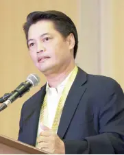  ??  ?? Negros Occidental 3rd District Rep. Alfredo “Albee” Benitez