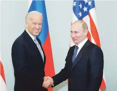  ?? Ap/archivo ?? DIPLOMACIA. Joe Biden y Putin acordaron la extensión, como una rápida ronda de diplomacia por parte de la administra­ción estadounid­ense de menos de un mes para mantener el tratado en marcha.