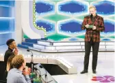  ?? ELLA DEGEA/CBS ?? The CBS version of “The Price Is Right” has been on the air continuous­ly for 50 years. The show’s current host is Drew Carey, right.