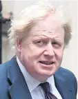  ??  ?? Mr Johnson ...‘vote was fair’
