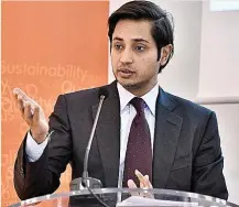  ?? ?? Aditya Mittal, consejero delegado de ArcelorMit­tal.