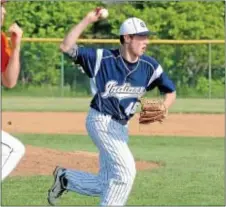  ?? File photo by John Gleeson ?? Council Rock North junior Matt Renck is back on the diamons for the Indians, who finished 7-5 in the SOL National last season.