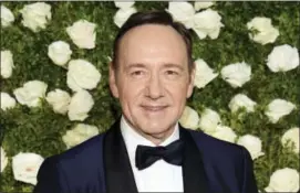  ?? PHOTO BY EVAN AGOSTINI — INVISION — AP, FILE ?? In this file photo, Kevin Spacey arrives at the 71st annual Tony Awards at Radio City Music Hall in New York.